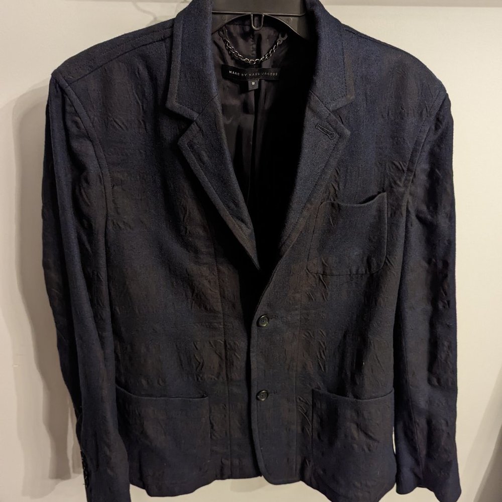 Marc by Marc Jacobs Men's Navy Blazer